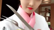 拿刀小姐姐,刀尖上的舞者，演绎别样人生